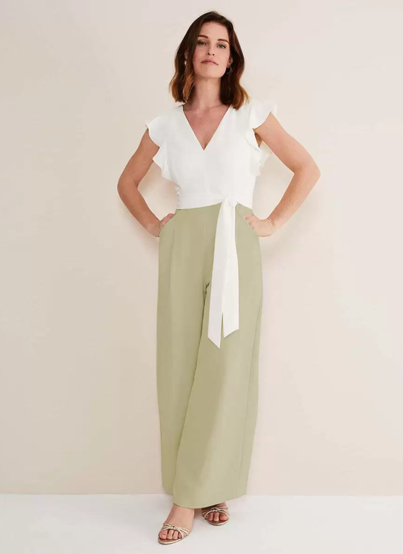 Elegant V-Neck Short Sleeves A-Line Sash Wedding Customization Dresses - Image 14