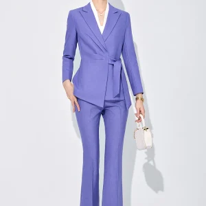 Formal Business Style Pant And Single Breasted Blazer 2 Piece Suit