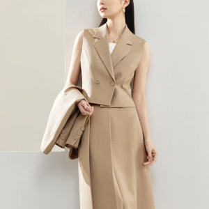 Formal Office Style Single Breasted Blazer Vest Pant 3 Piece Suits