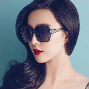 Luxury Mirror Shades Fashion Big Brand Square Sun Glasses