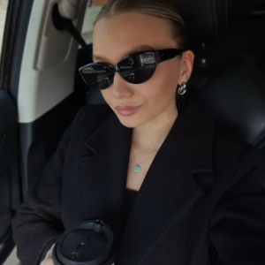 Vintage Polycarbonate Brand Designer Alloy Trendy UV400 Cat Eye Sunglasses