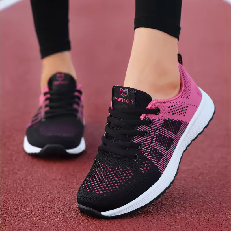 Casual Air Mesh Breathable Flats Running Sport Shoes
