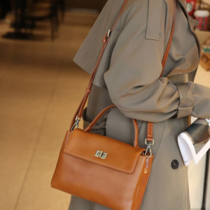 Casual Cowhide Genuine Soft Natural Cow Leather Crossbody Shoulder Tote Bag