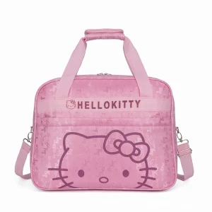 Casual Hello Kitty Large Capacity Messenger Luggage Aeroplane Travel Backpack Shoulder Bag