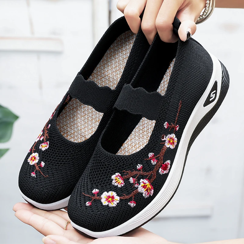 Casual Air Mesh Lightweight Soft Breathable Non-slip Shoes - Image 6