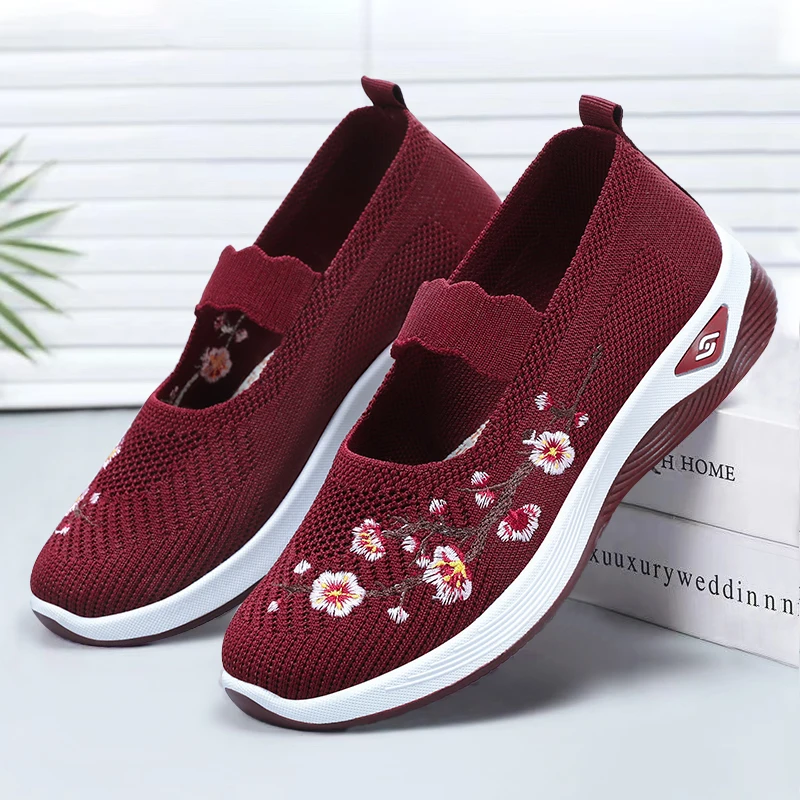 Casual Air Mesh Lightweight Soft Breathable Non-slip Shoes - Image 3