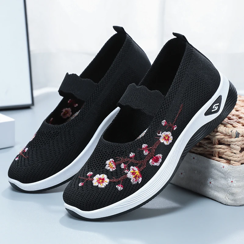 Casual Air Mesh Lightweight Soft Breathable Non-slip Shoes - Image 7