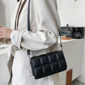 Casual Plaid Literary Single Minority Design Versatile Cross Body Shoulder Bags