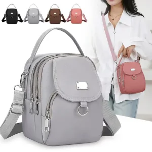 Casual Polyester Single Shoulder Strap Suitable For Both Versatile Zipper Crossbody Bag
