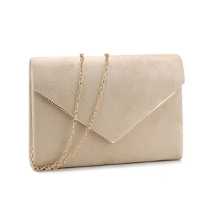 Casual Solid Arrival Envelope Shaped Cover With Chain Evening Shoulder Clutch Bags