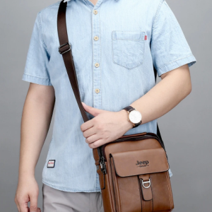 Casual Split Leather High Quality Leather Tote Messenger Shoulder Crossbody Bags