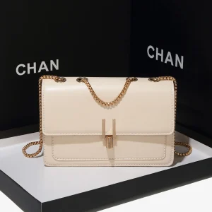 Casual Synthetic Leather Square Appliques Belt Decoration Flip Cover Handbag Crossbody Bag