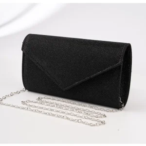 Classic Versatile Glitter Chain Envelope Clutches Evening Shoulder Bag
