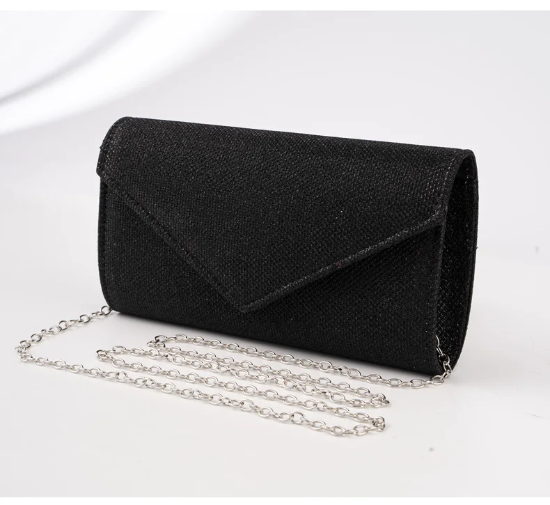 Classic Versatile Glitter Chain Envelope Clutches Evening Shoulder Bag