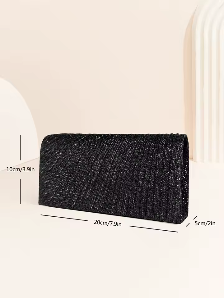 Luxury Versatile Glitter Chain Envelope Clutches Evening Shoulder Bag