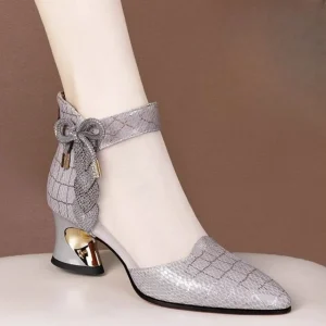 Elegant Mesh Breathable Pointed Toe Wedding Party High Heels Boots