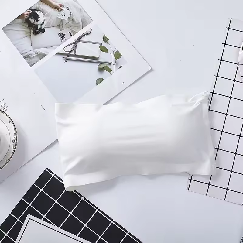 Invisible Bra Intimates Strapless Bustier Bandeau Breathable Wrapped Chest Underwear - Image 5