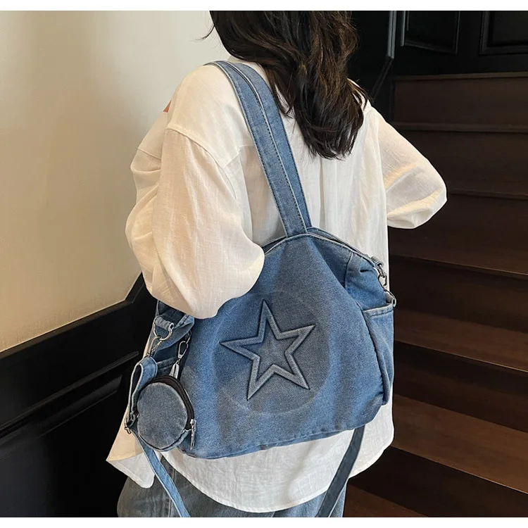 Large Shoulder Leisure Commuting Cross Body Handbag