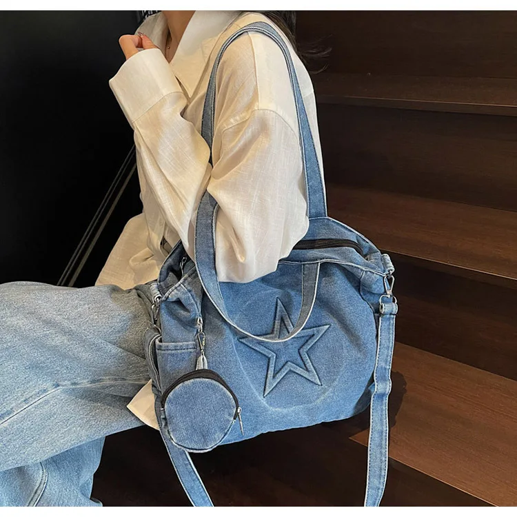 Large Shoulder Leisure Commuting Cross Body Handbag - Image 4