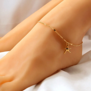 Luxury Boho Anklet Foot Chain Starfish Jewelry Ankle Bracelet