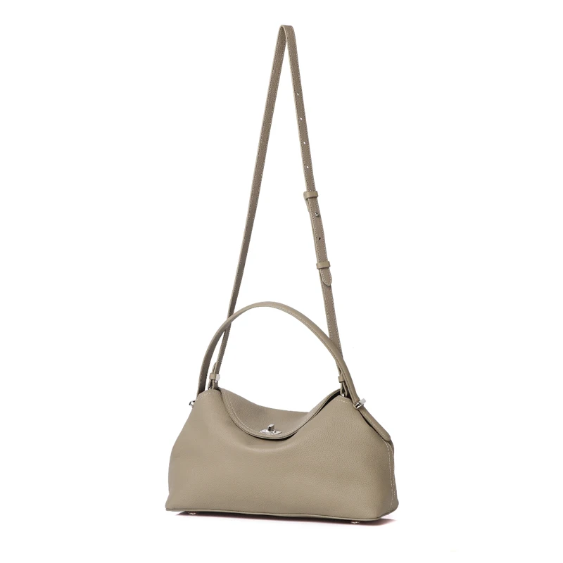 Luxury Deisgner Genuine Grade Cowhide Leather Shoulder Crossbody Handbag - Image 10