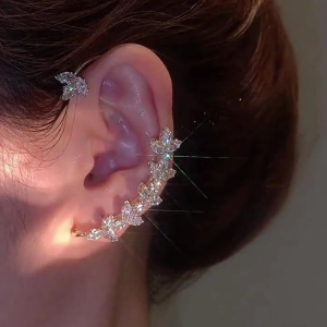 Simple Accessories Leaf Fashionable Personalized Beautiful Earrings