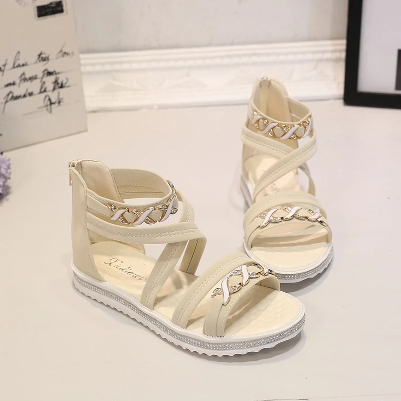 Soft Comfortable Open Toe Walking Shoes Soft Wedge Sandals - Image 3