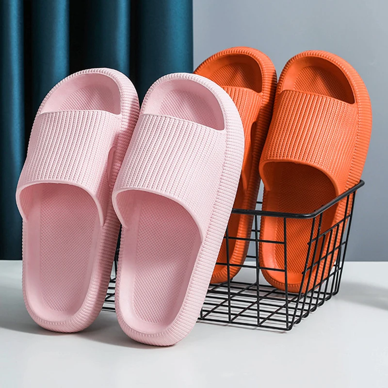 Soft Sole Platform Cloud Eva Pillow Indoor Beach Style Flip Flops Slides Slippers - Image 13