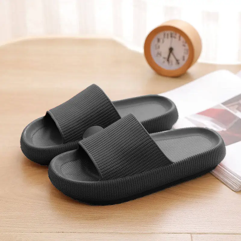 Soft Sole Platform Cloud Eva Pillow Indoor Beach Style Flip Flops Slides Slippers - Image 3