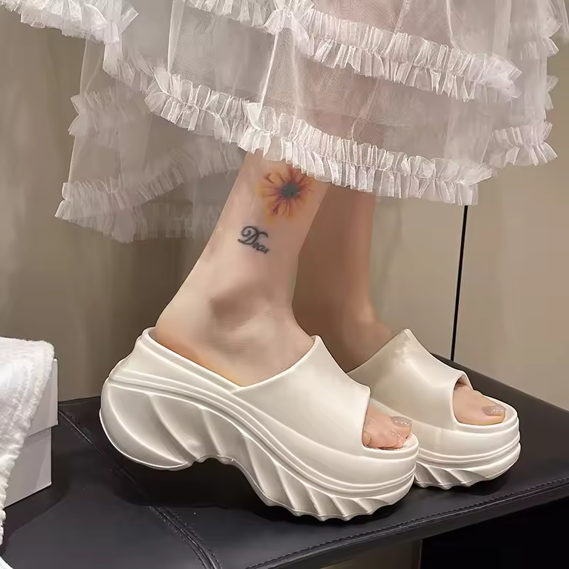 Casual Soft-Soled Outer Wear Thick-Soled Eva Home Slippers - Image 7