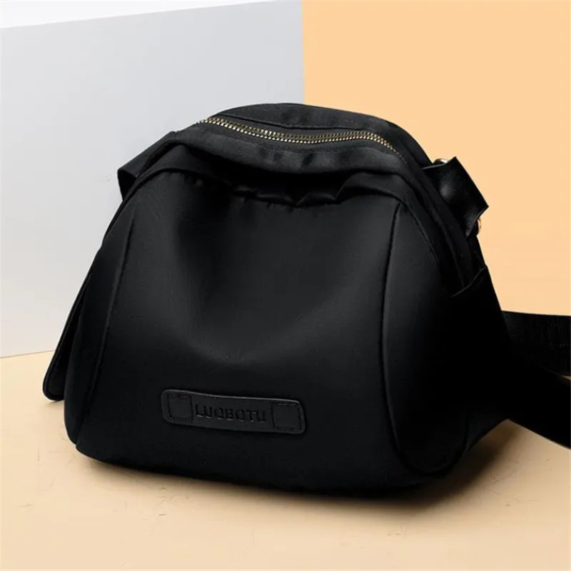Trendy Nylon Waterproof Lightweight Effortless Crossbody Bag - Image 6
