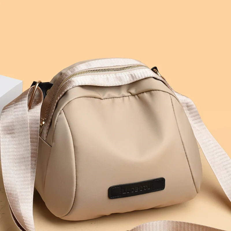 Trendy Nylon Waterproof Lightweight Effortless Crossbody Bag - Image 9