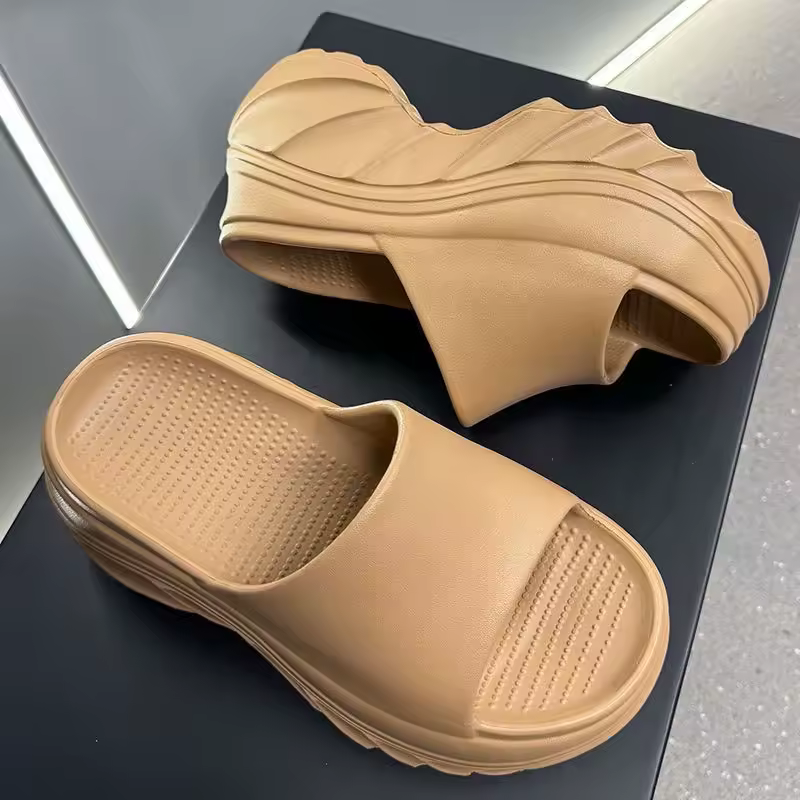 Casual Soft-Soled Outer Wear Thick-Soled Eva Home Slippers - Image 2