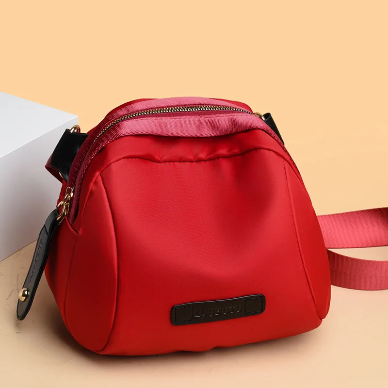 Trendy Nylon Waterproof Lightweight Effortless Crossbody Bag - Image 11