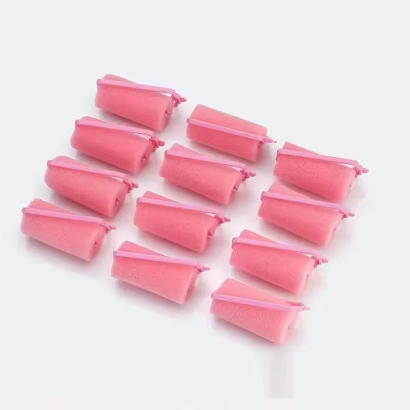12pcs Sponge Foam Soft Household DIY Styling Curlers Cushion Rollers - Image 7