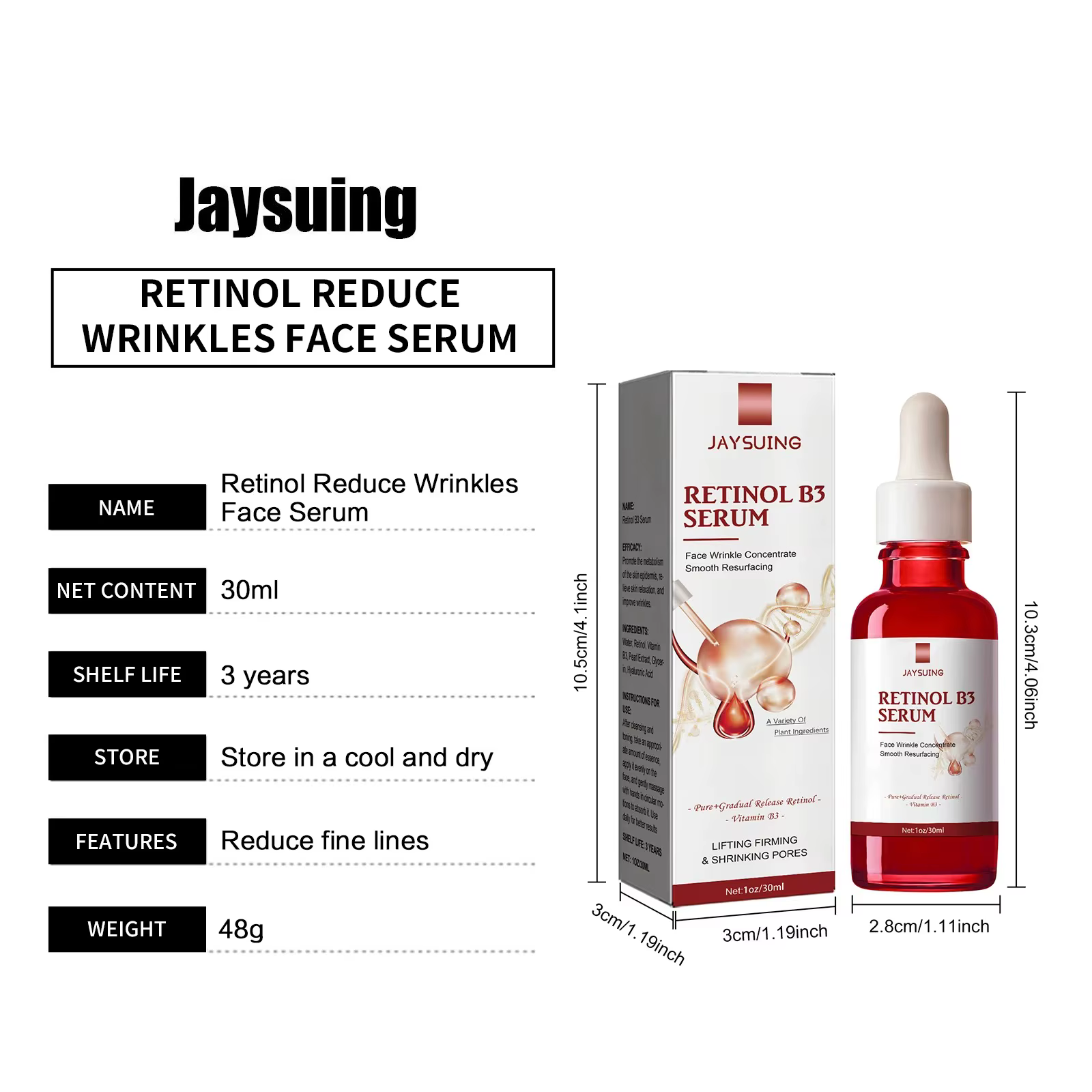Remove Wrinkles Essence Anti Fade Fine Line Lifting Firming Smooth Moisturizing Nourish Serum - Image 5