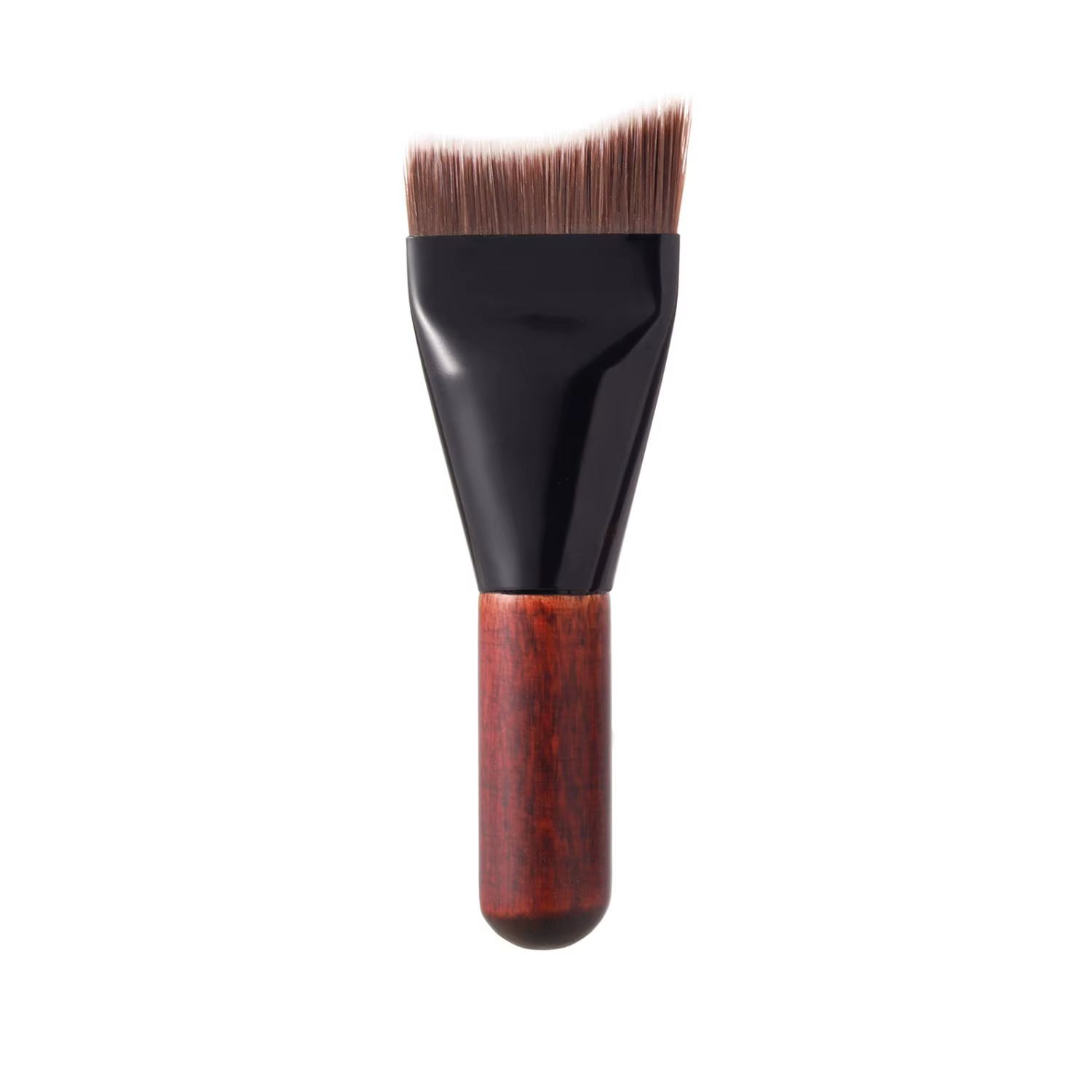 1Pc Mini Ultra Thin Foundation Brush Synthetic Flat Head Streak All Skin Types - Image 5