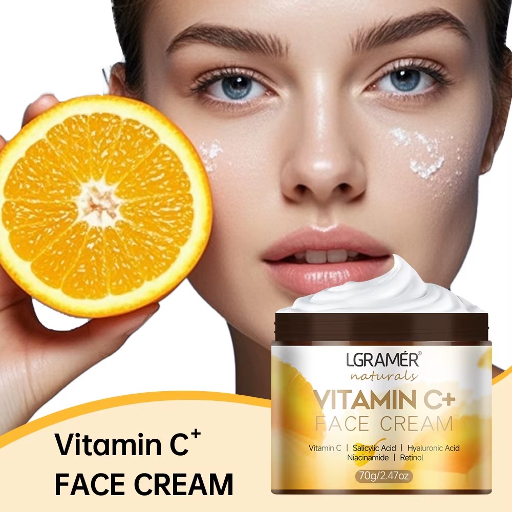 Retinol Smooth Wrinkle Moisturizing Firming Hyaluronic Lightening Repairing Vitamin-C Face Cream - Image 5