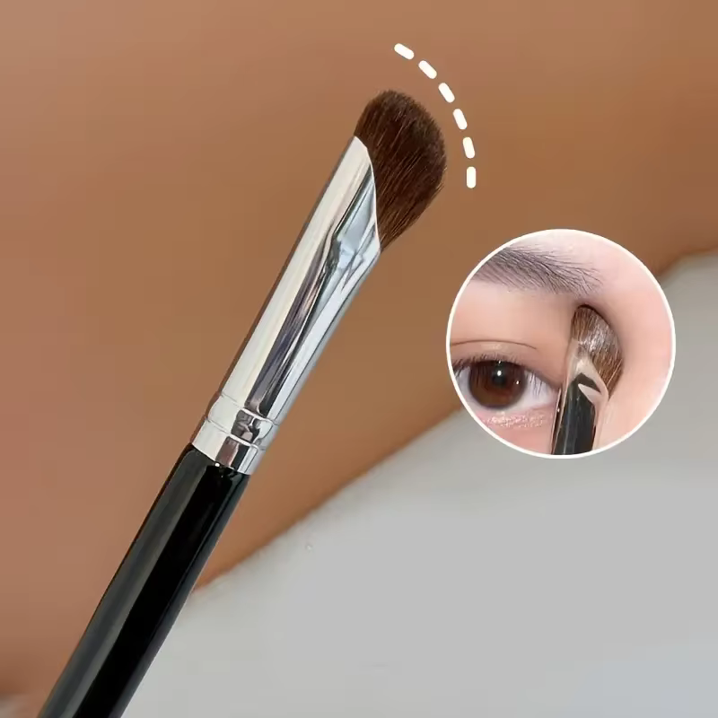 3D Contour Nose Shadow Brush Angled Eyeliner Wand, Portable travel,Highlighter Makeup Brush