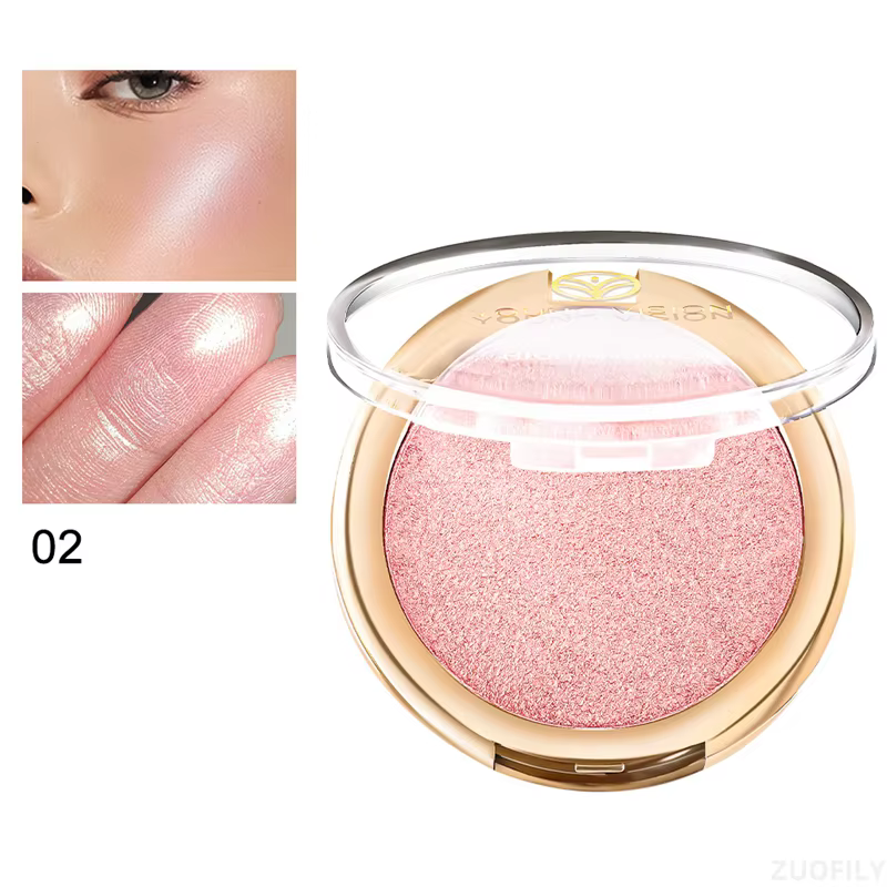 Glow Face Contour Shimmer Water Beautiful Powder Palette Makeup Light Highlighter - Image 3