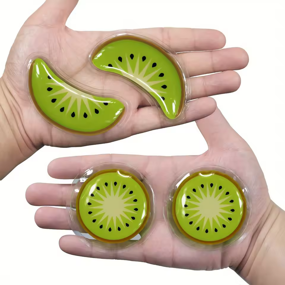 4pcs Gel Ice Pack Reusable Cooling Eye Pads Under Eye Patches Eye Relax - Image 2