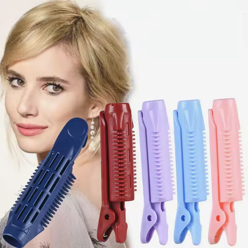 4pcs set Hair Curler Clips Volumizing Hair Root Clips No Damage Hair Curler