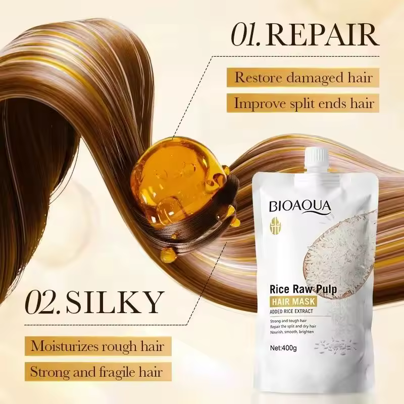 5 Seconds Repair Damaged Frizzy Hairs Soft Smooth Shiny Moisturizing - Image 4