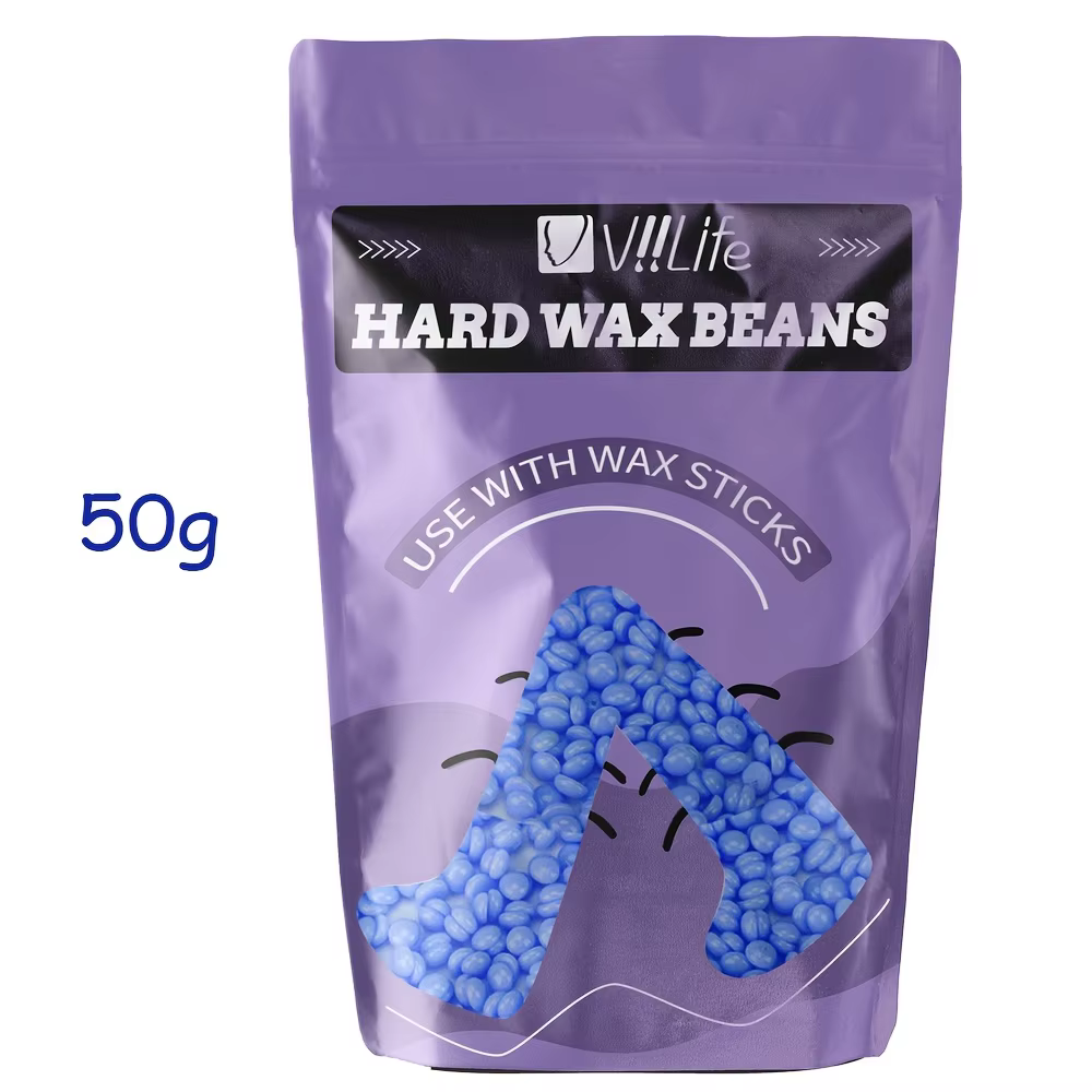 50g Painless Hair Removal Kit for All Skin Types for Body Face Legs At-Home Use