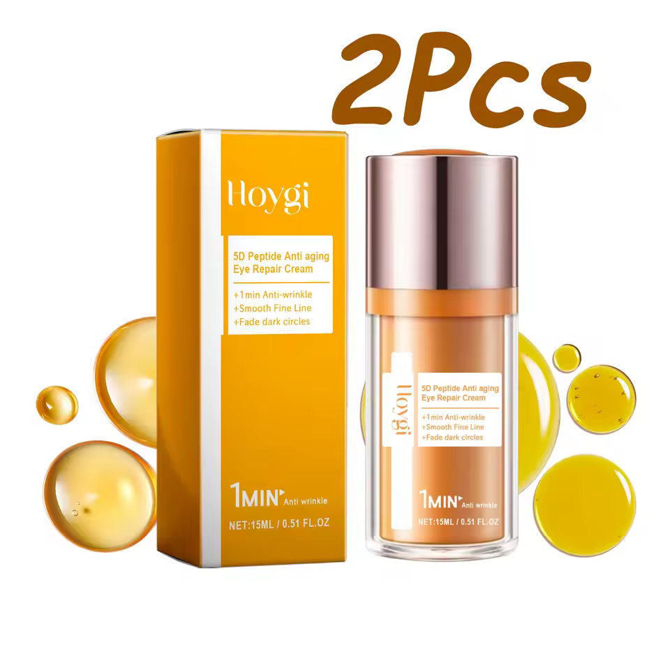 Dark Circles Reduces Fine Lines Crow's Feet Smoothing Nourishing Eye Care 2Pcs Sets
