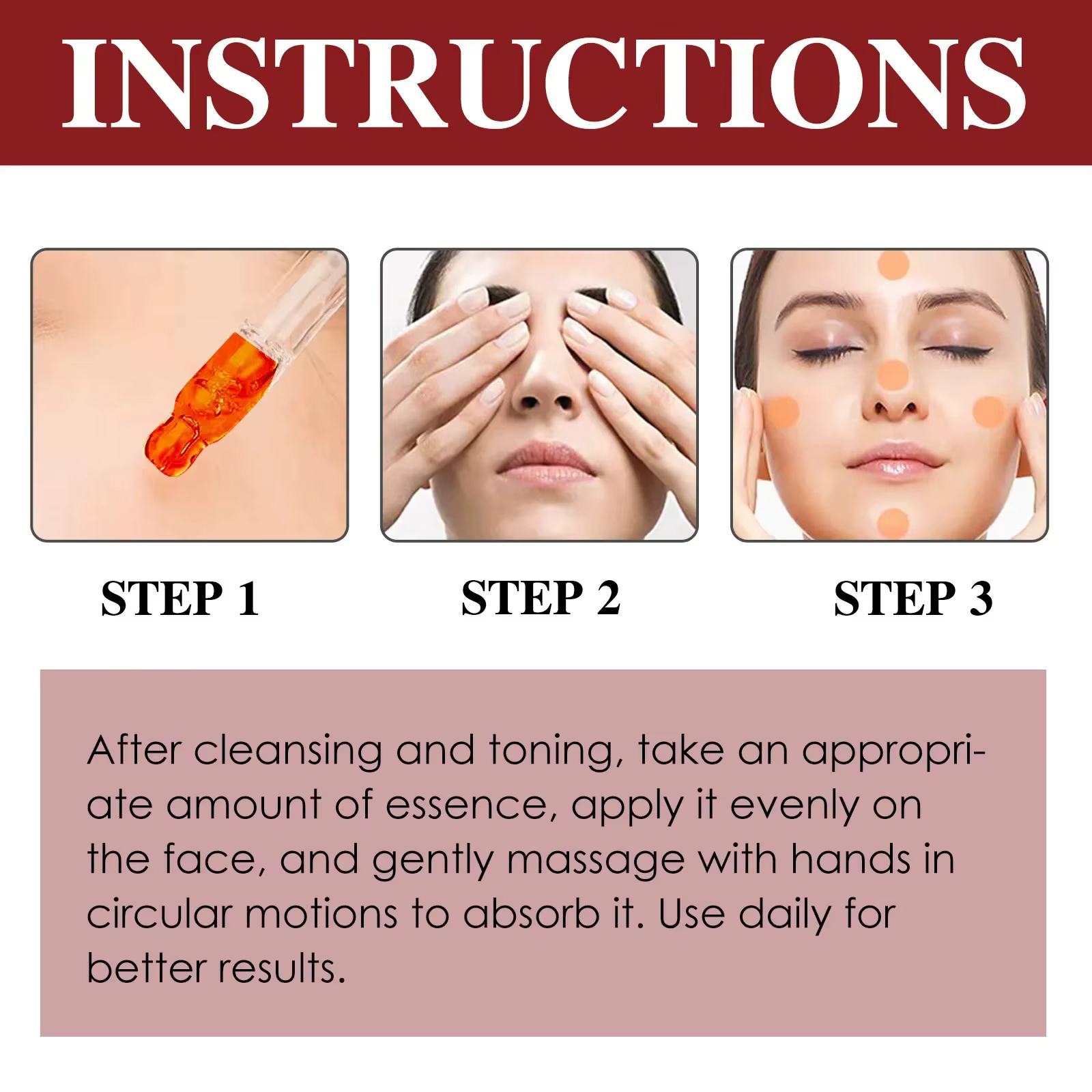 Remove Wrinkles Essence Anti Fade Fine Line Lifting Firming Smooth Moisturizing Nourish Serum - Image 7