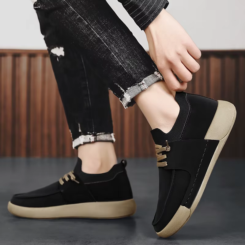 Casual Solid Color Sports Style Versatile Outdoor Leisure Anti Slip Shoes - Image 2