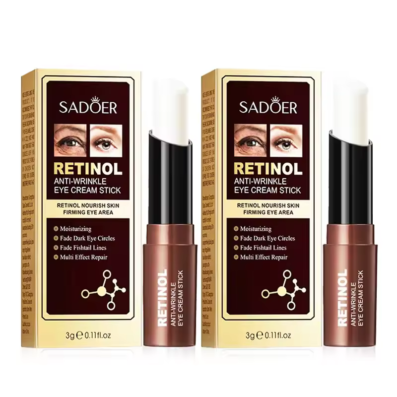 Anti Dark Circles Moisturizing Anti-aging Eye Cream Eyes Serum 2pcs Eye Stick
