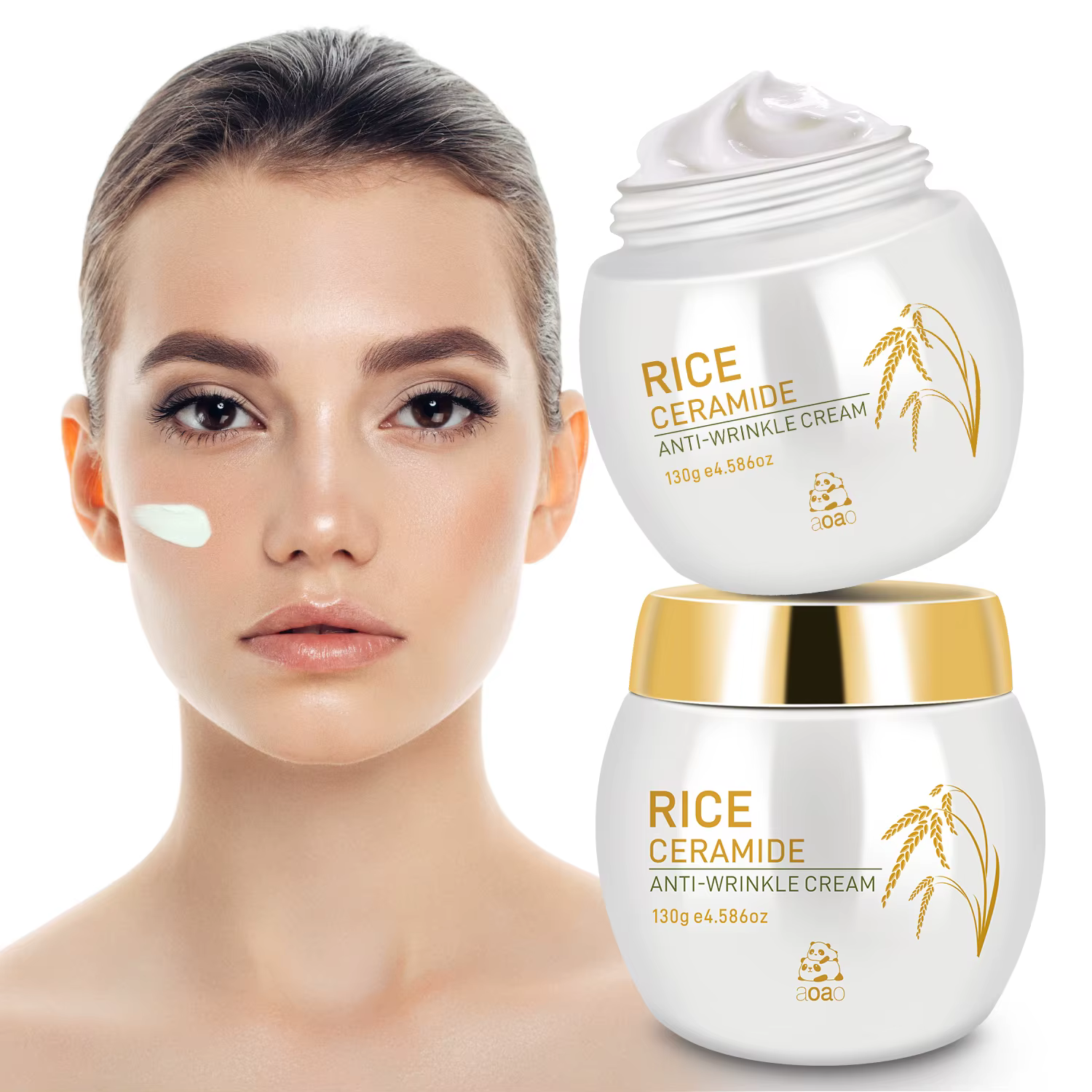 Anti-Wrinkle Collagen Anti-Aging Moisture Nourishing Rice Cream