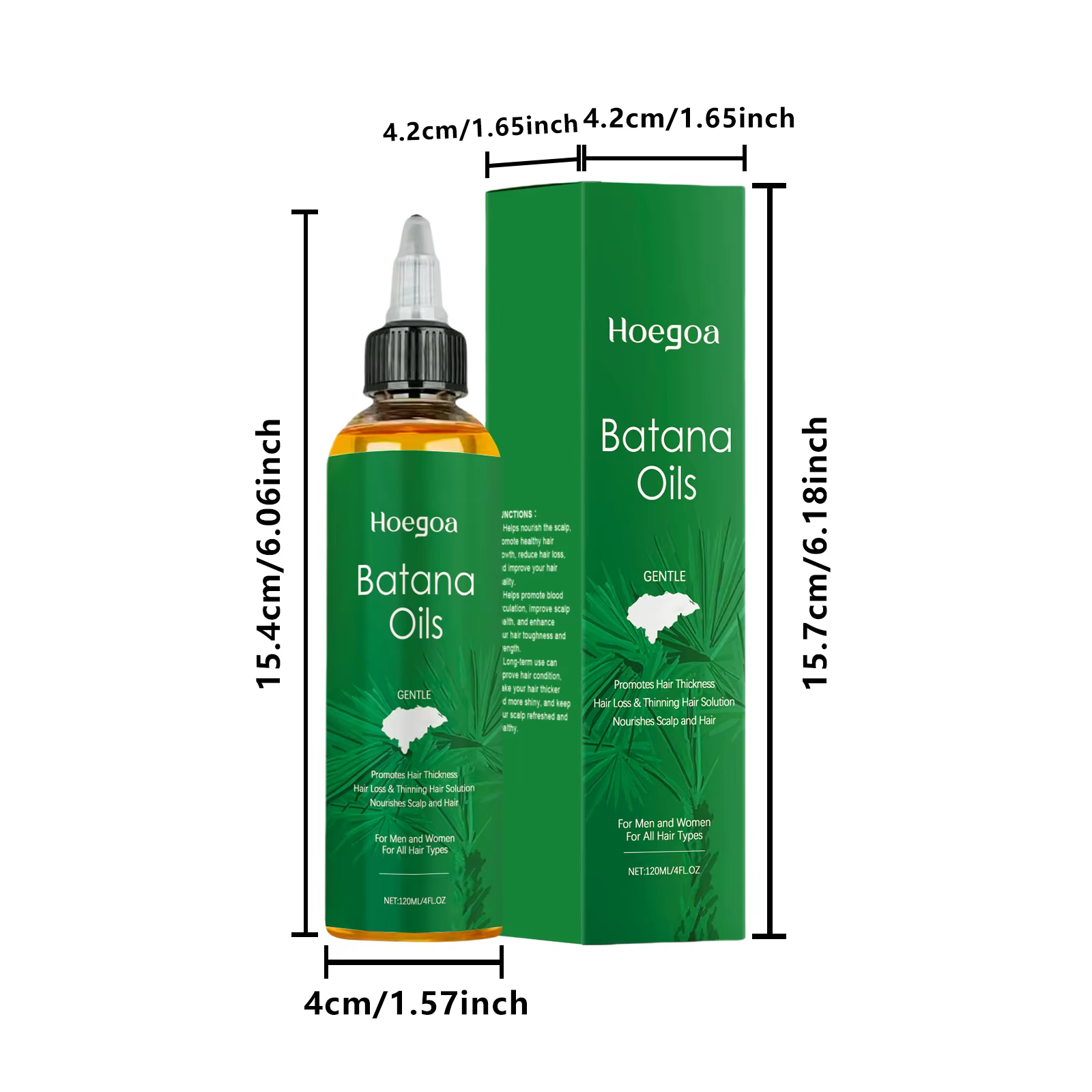 Batana Hair Growth Oil Repair Hair Root Anti Loss Improve Split Essential Oil - Image 3